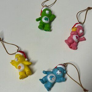 Lot Of Vintage Care Bear Christmas Ornaments